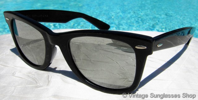 Ray-Ban Black Wayfarer 5022 Mirrored Sunglasses